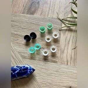 Bundle Silicone Size 0 (8mm) Ear Gauges